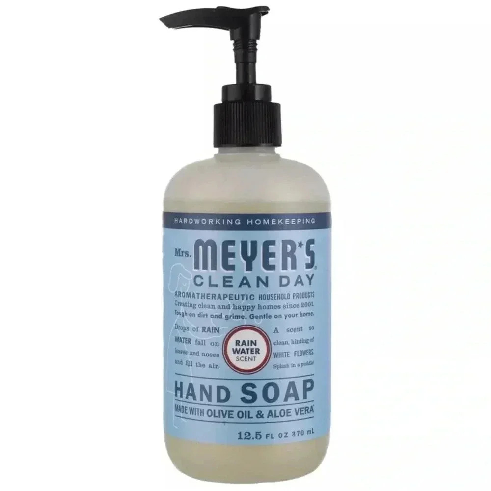 Mrs. Meyer's Clean Day Hand Soap Liquid, Rain Water, 12.5 fl oz NEW NEVER OPENED